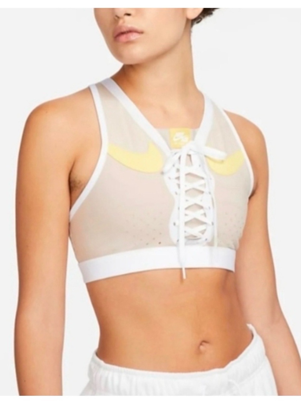 NWT Nike Dri-Fit Swoosh Air Force 1 Sportsbra